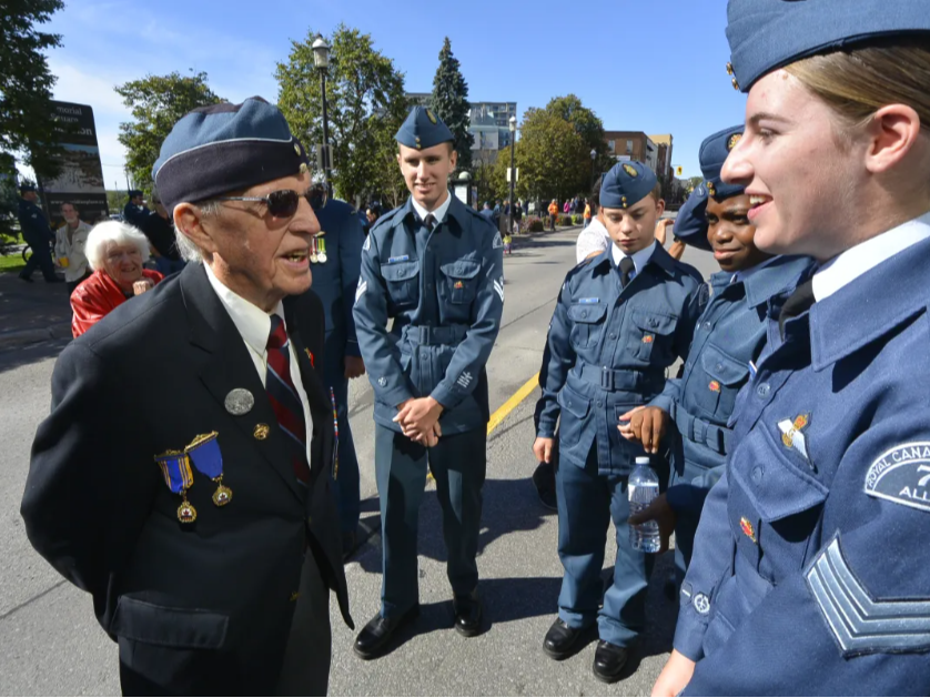 Local cadets remember the Battle of Britain